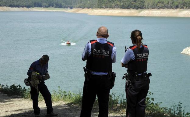 Hallan dos cadáveres en el pantano de Susqueda, donde buscaban a dos jóvenes