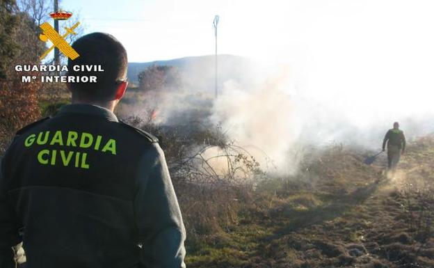 Detenido el hombre que provocó el incendio de Navalosa