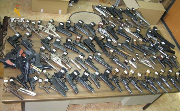 La Guardia Civil pone en marcha el sistema de Intervenciones de Armas y Explosivos en Palencia
