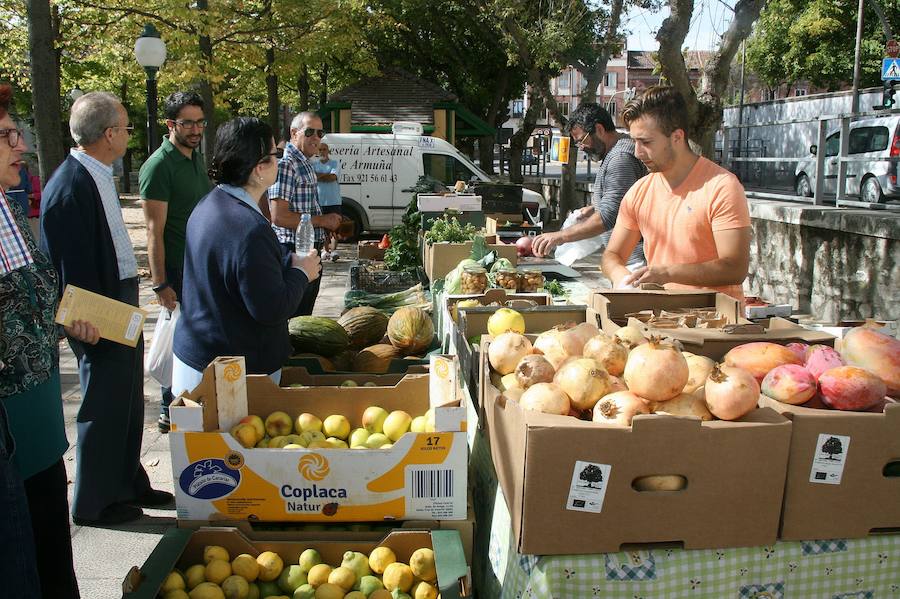 El Fin de Semana Turístico culmina en Cuéllar con el Mercado Ecológico