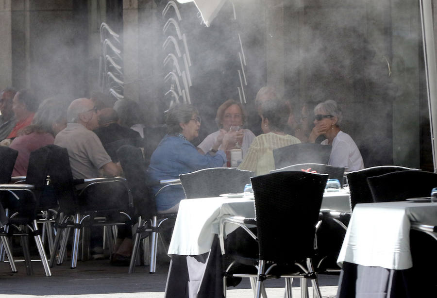 Récord de temperaturas en Segovia en el mes de octubre