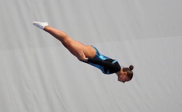 Comienza la competición de trampolín con el torneo internacional por edades