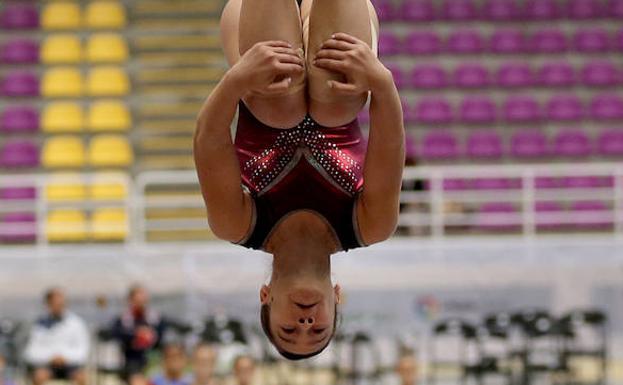 Valladolid consigue cinco metales en el campeonato de trampolín