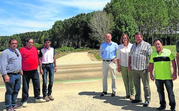 La Diputación de Palencia invierte 7.500 euros en el camino que une La Serna con Santillán