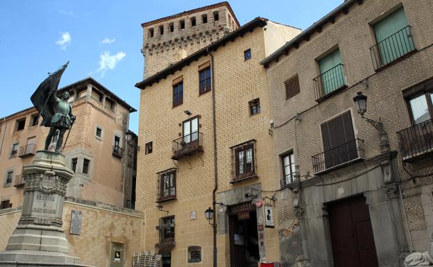 Un palacio en pleno centro de Segovia