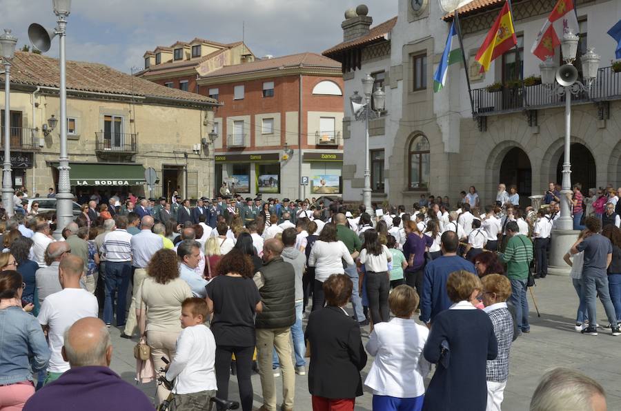 Desfiles de la Guardia Civil en Segovia
