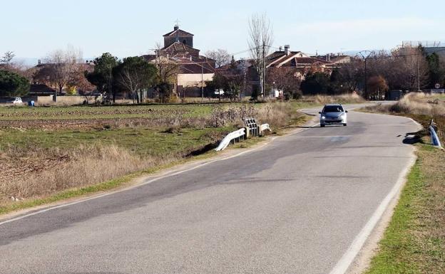 La vía entre Escarabajosa y la A-601 pasará de un ancho de 4,70 a 6,20 metros