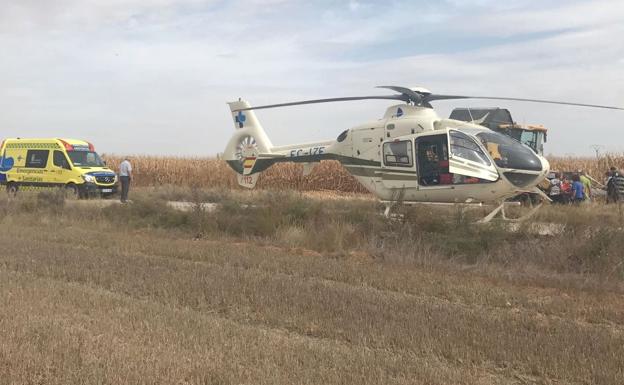 Fallece electrocutado un hombre de 42 años en un campo de maíz en la localidad de Villaornate