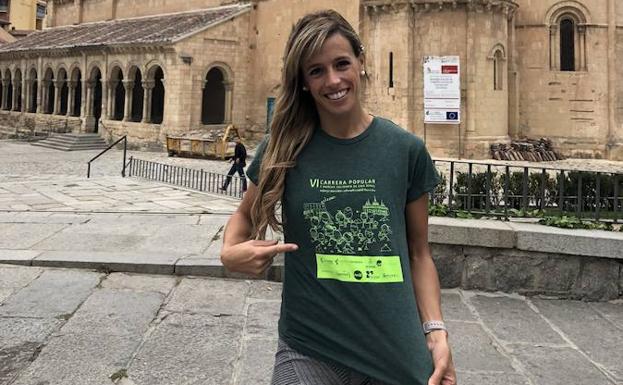 Carolina García Garzón, madrina de honor de la carrera de Caja Rural