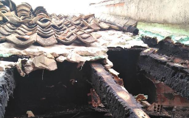 Arde una vivienda en Cuéllar por la mala combustión de una estufa