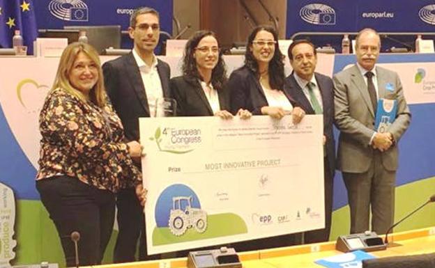 Tres hermanos de Autillo de Campos ganan el premio europeo Joven Agricultor Innovador