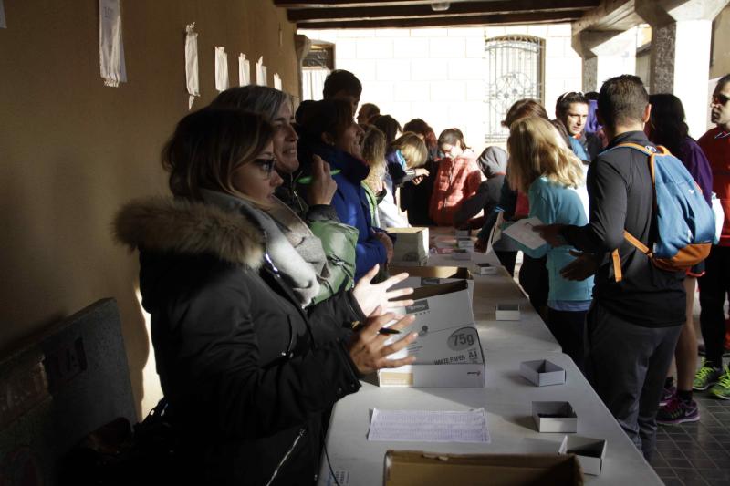 Carrera en Pesquera de Duero del circuito Entre Viñas (1/2)