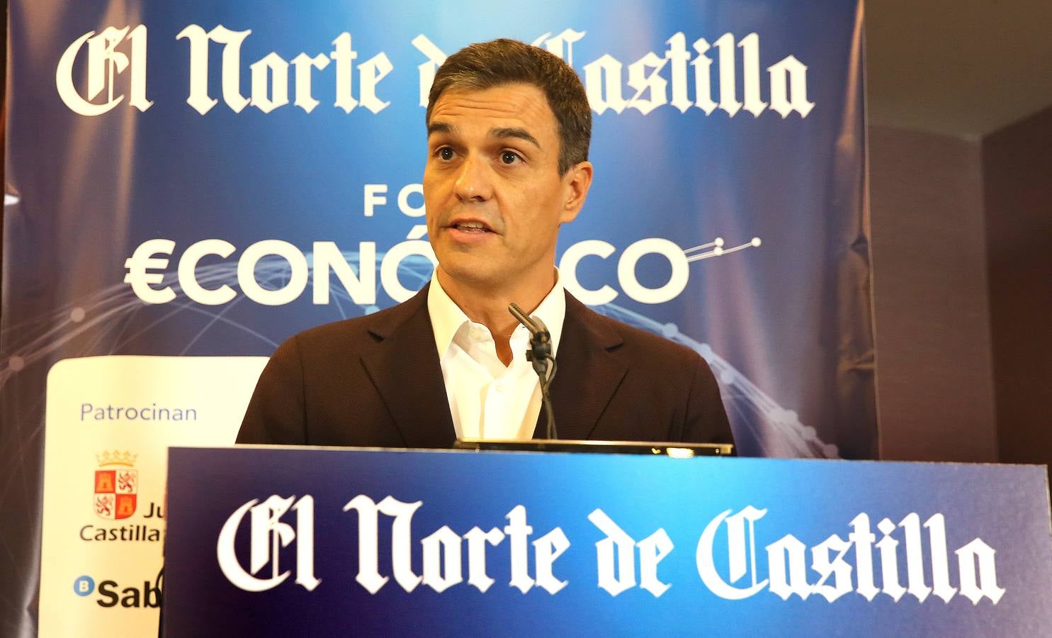 Pedro Sánchez, en el Foro Económico de El Norte de Castilla