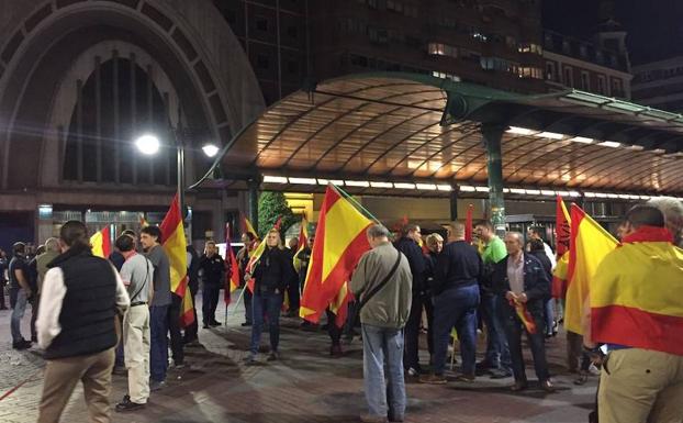 Manifestaciones espontáneas en Valladolid en contra de la independencia