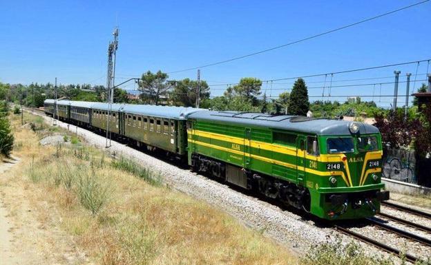 Un tren histórico nos visita el domingo