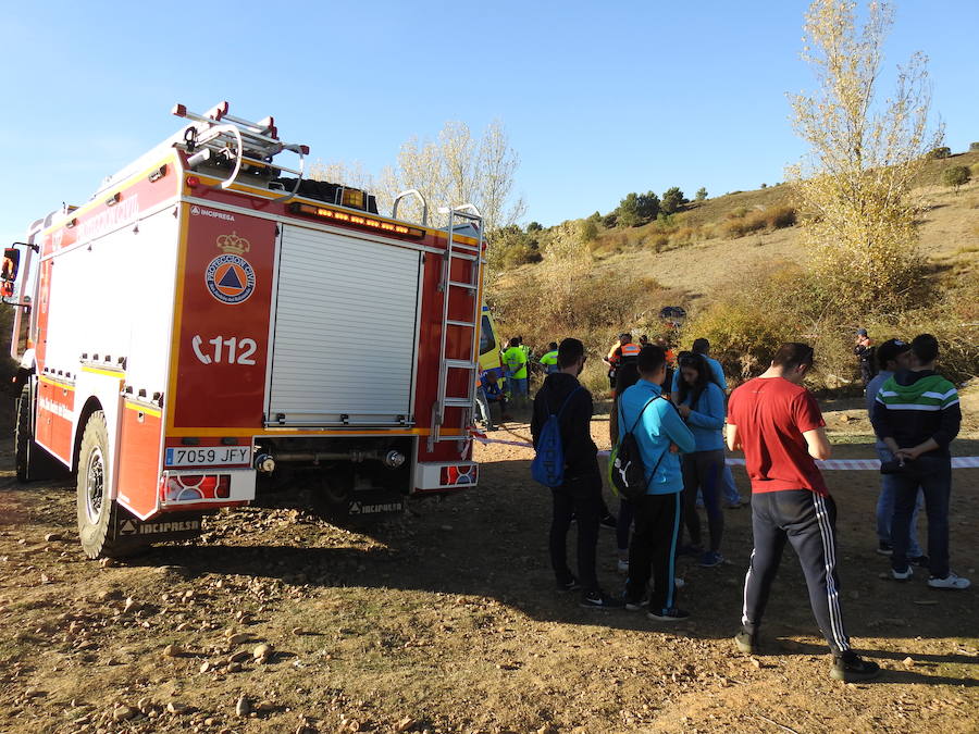 Fallece una joven arrollada por un coche en el rally de Sariegos