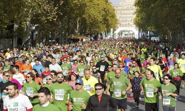 Entregados todos los dorsales de la Marcha contra el Cáncer con 45.000 inscritos