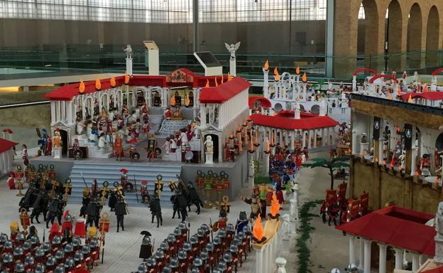 Un imperio romano de juguete