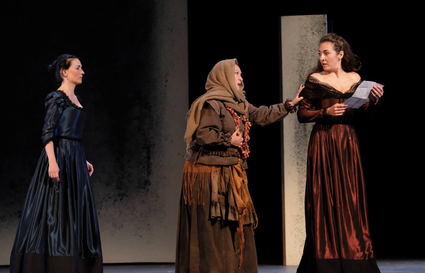 Ensayo de 'El caballero de Olmedo' en el Teatro Calderón de Valladolid