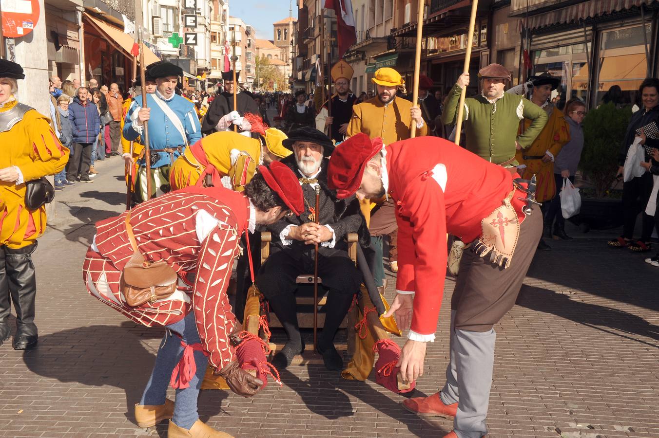 Medina recuerda la llegada de Carlos V en 1556