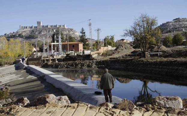 La Comunidad de Regantes de Valdemudarra invierte 100.000 euros para reparar un azud