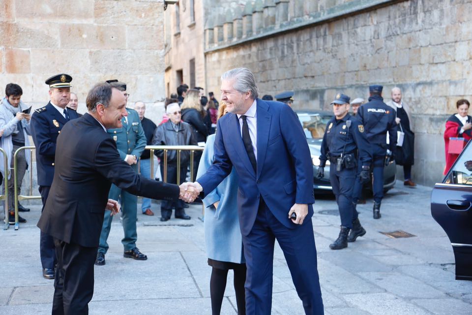 Visita de Rajoy a la Universidad de Salamanca