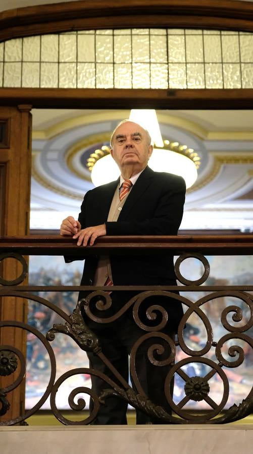 José Varela Ortega, en el Aula de Cultura de El Norte de Castilla