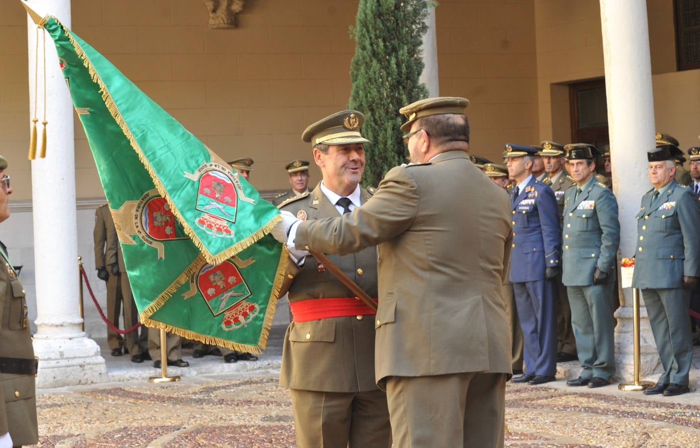 El general de Brigada José Rivas Moriana toma posesión de la Jefatura de la IV Subinspección General del Ejército de Tierra