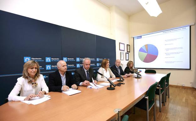 El PP presenta en la Diputación un presupuesto para 2018 de 66,4 millones