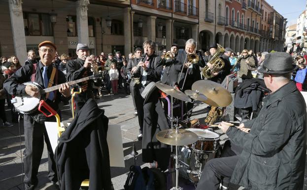 El jazz se fusiona con la calle en Palencia