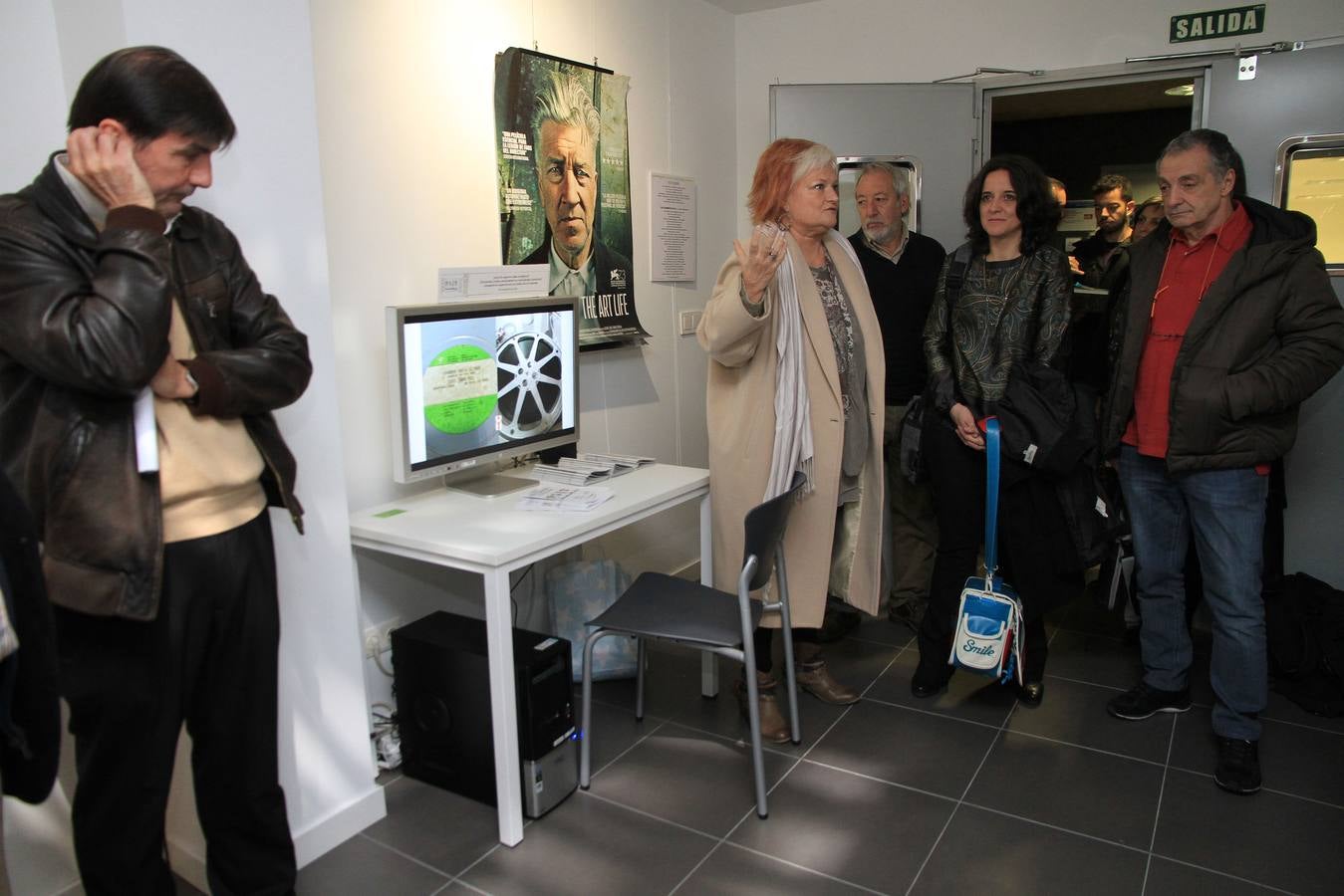 Inauguración de la exposición 'Cine y educación' en el campus María Zambrano