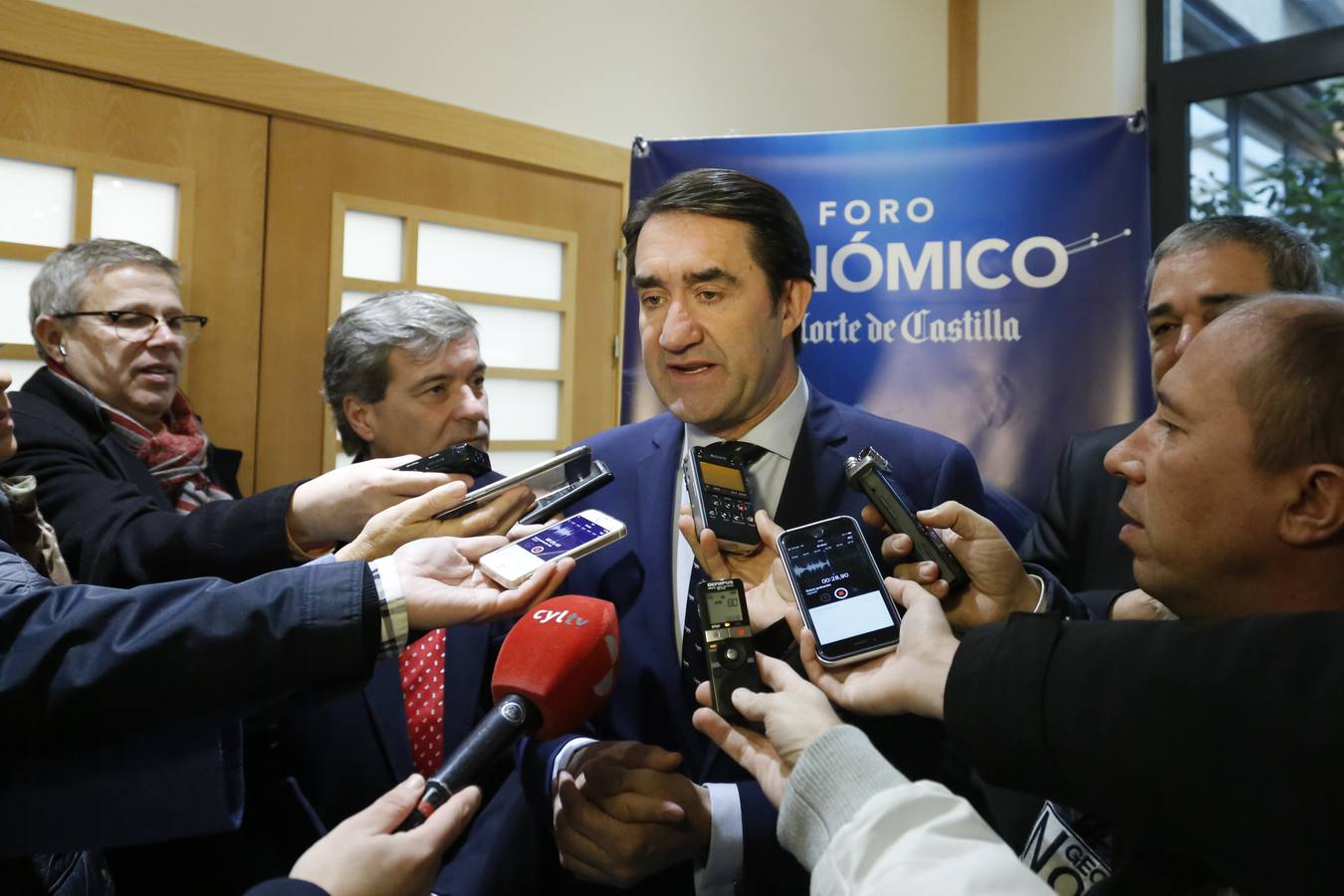 Juan Carlos Suárez-Quiñones, en el Foro Económico de El Norte de Castilla en Salamanca