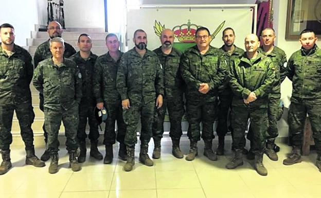 La aportación de la base de Santovenia al contingente español destinado en El Líbano