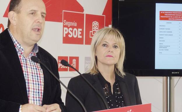 El PSOE pide 12,3 millones más a la Junta para inversiones en Segovia