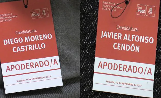 Javier Cendón y Diego Moreno confían en liderar el PSOE leonés y tienden la mano a su rival a integrar su ejecutiva