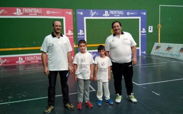 El club Urbión gana el primer Campeonato de Castilla y León Frontball de Escolar