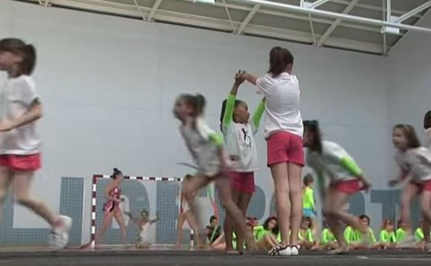 La gimnasia rítmica de Rioseco arrasa en YouTube