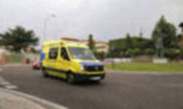 Herido al salirse de la carretera en Villaeles de Valdavia