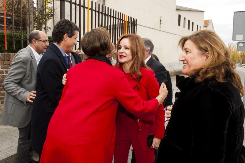 Acto contra la violencia de género en el centro educativo Cooperativa de Enseñanza Alcázar de Segovia
