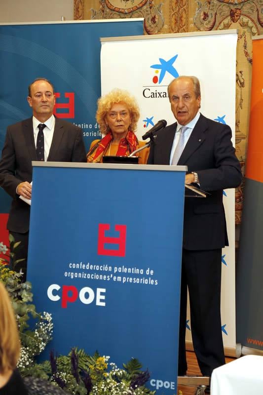 El presidente del Grupo Siro recibe el premio CPOE en Palencia