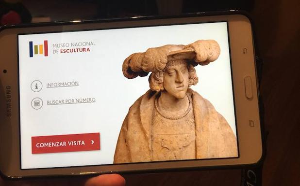 El Museo Nacional de Escultura, accesible a personas con discapacidad sensorial