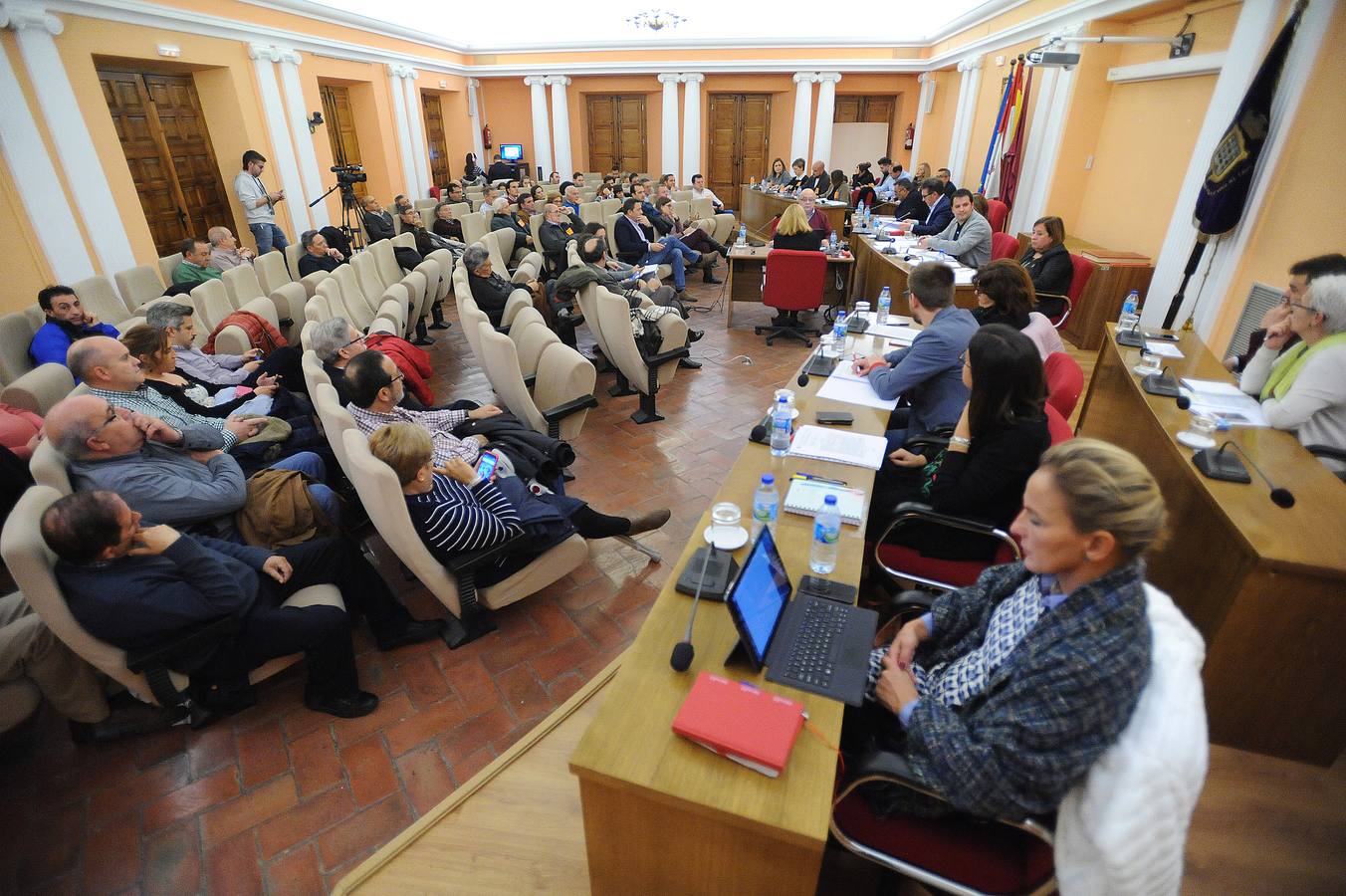 Pleno en el Ayuntamiento de Medina del Campo