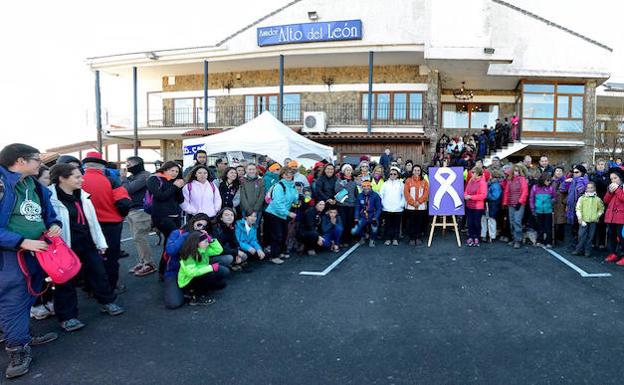 Madrid y EL Espinar sellan en el Alto del León el compromiso contra la violencia machista