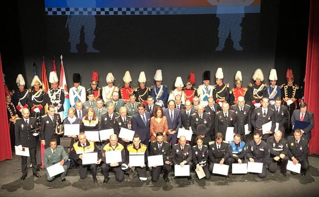 Reconocimientos a la Policía Local de Béjar y Carbajosa de la Sagrada