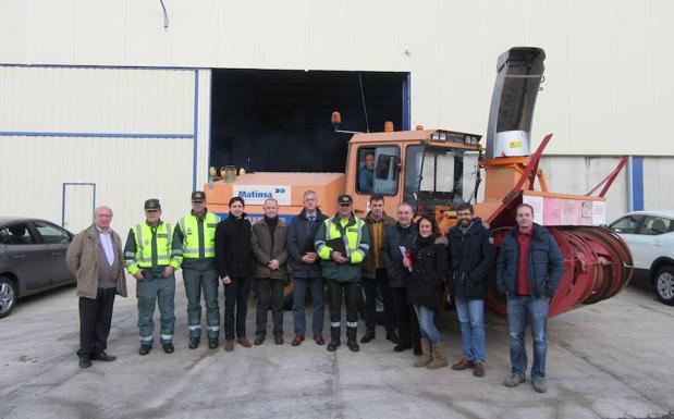 Palencia coordina con Cantabria el dispositivo de vialidad invernal