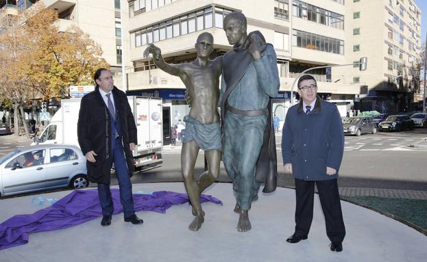 San Juan de Dios ya tiene su rotonda en Palencia