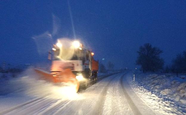 La Diputación de Segovia pone en marcha el dispositivo de nevadas
