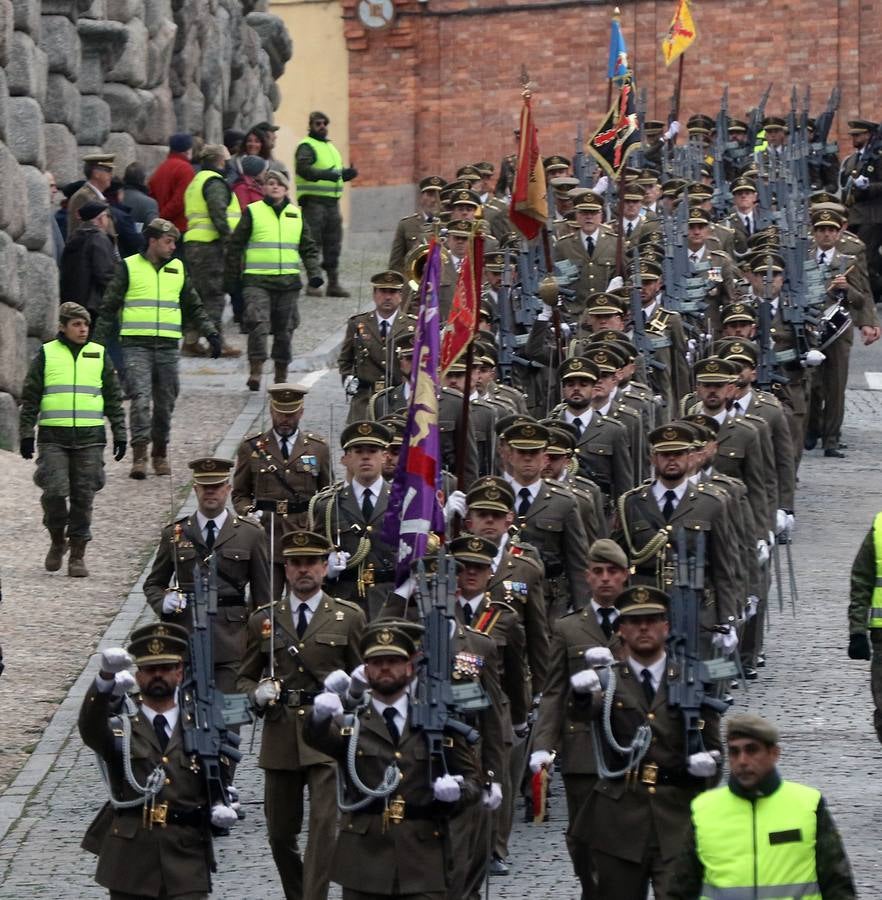 Los artilleros de Segovia celebran la fiesta de Santa Bárbara