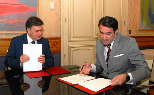 Junta y Diputación sellan el plan de infraestructuras turísticas
