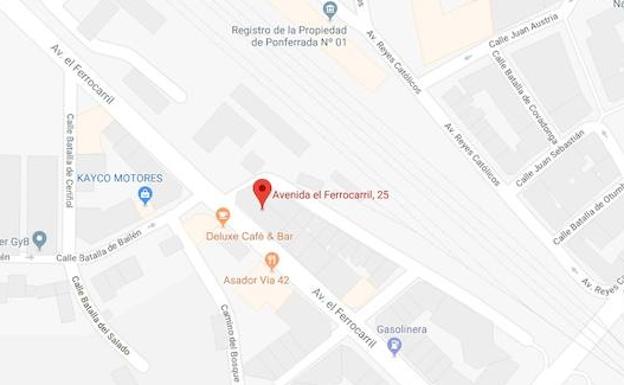 Atendido un varón de 83 años por inhalación de humo en un incendio en Ponferrada